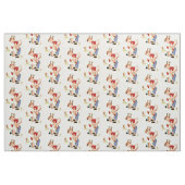Vintage Kinder, die Sprungs-Frosch-Gewebe spielen Stoff (Fat Quarter (45,7 x 55,9 cm))