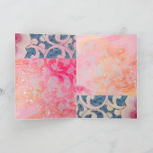 VINTAGE KINDER FEIERTAGSKARTE (Innenseite)