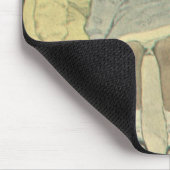 Vintage Kinder, Garden Wall Jessie Willcox Smith Mousepad (Ecke)