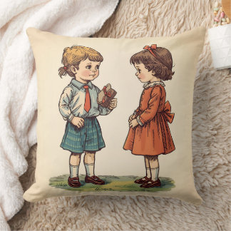 Vintage Kinder  Kissen