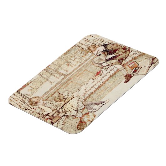 Vintage Kinder Magnet (Linke Seite)