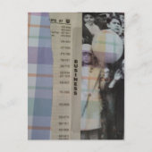 Vintage Kinder Mit Ballons Collage Postkarte (Vorderseite)