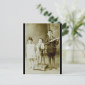 Vintage Kinder Postkarte (Stehend Vorderseite)