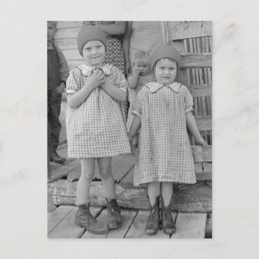 Vintage Kinder Postkarte (Vorderseite)