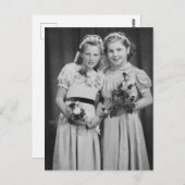 Vintage Kinder Postkarte (Vorne/Hinten)