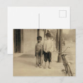 Vintage Kinder Postkarte (Vorne/Hinten)