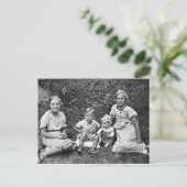 Vintage Kinder Postkarte (Stehend Vorderseite)