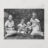 Vintage Kinder Postkarte (Vorderseite)