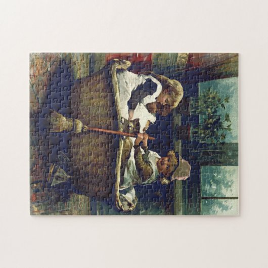 Vintage Kinder Puzzle (Horizontal)