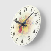 Vintage Kinder Runde Wanduhr (Winkel)