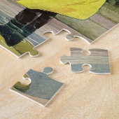 Vintage Kinder spielen Puddles Toyota Rain Puzzle (Seite)