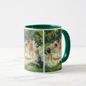 Vintage Kinder Spielzeug Sailboats Sommerteich Tasse (VorderseiteRechts)