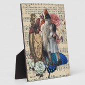 Vintage Kinder und Blumenkollektion Fotoplatte (Seite)