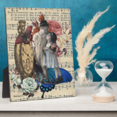 Vintage Kinder und Blumenkollektion Fotoplatte (Seite)