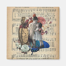 Vintage Kinder und Blumenkollektion