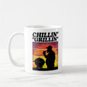 Vintage Kinder" und "Grillin" Kaffeetasse (Links)