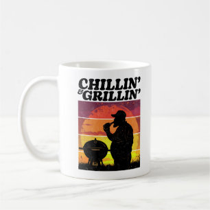 Vintage Kinder" und "Grillin" Kaffeetasse