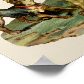 Vintage Kinder- und Hundewagen Poster (Ecke)