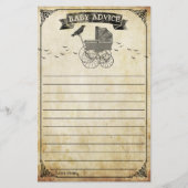 Vintage Kinderduschberatung zu Halloween (Vorderseite)