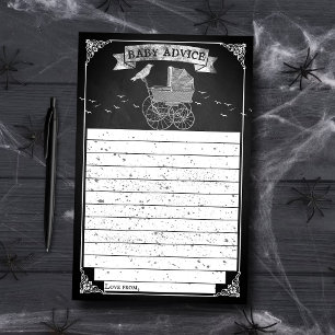 Vintage Kinderduschberatung zu Halloween