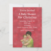 Vintage Kinderdusche der 1930er Jahre Einladung (Vorderseite)