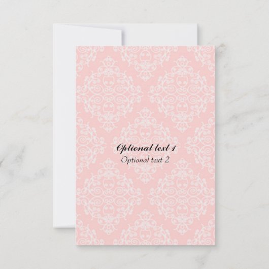 Vintage Kinderdusche Einladung (Rückseite)