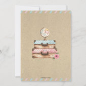 Vintage Kinderdusche mit langer Entfernung per Mai Einladung (Rückseite)