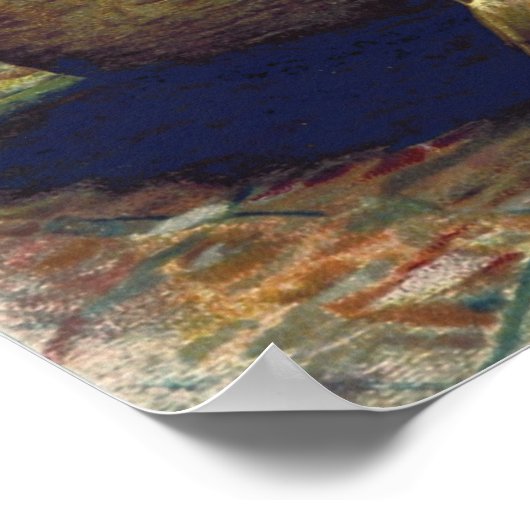 Vintage Kinderfarbe Poster (Ecke)