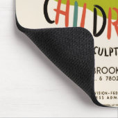Vintage Kinderkunst Mousepad (Ecke)