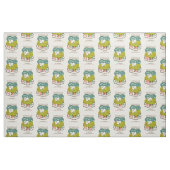 Vintage Kinderkunst Stoff (Fat Quarter (45,7 x 55,9 cm))