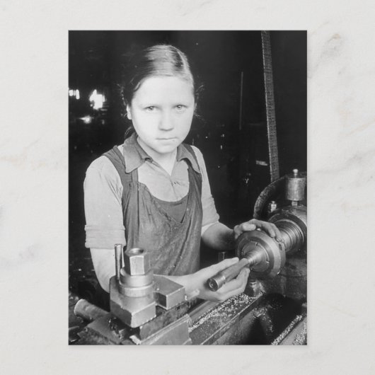 Vintage Kinderpostkarte Postkarte (Vorderseite)