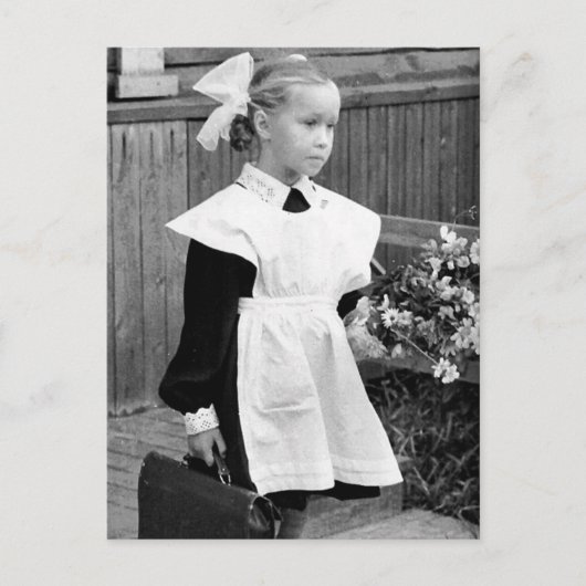 Vintage Kinderpostkarte Postkarte (Vorderseite)