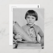 Vintage Kinderpostkarte Postkarte (Vorne/Hinten)