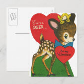 Vintage Kindervalentinepostkarten Feiertagspostkarte (Vorne/Hinten)