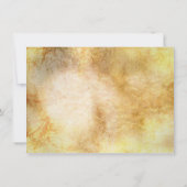 Vintage Kinderwagen Save the Date Karte (Rückseite)