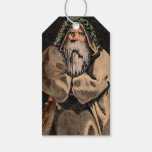 Vintage King Winter individuell anpassbare Geschen Geschenkanhänger