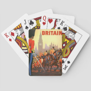 Vintage King's Britische Königsgarde Großbritannie Spielkarten
