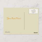 Vintage Kirche Postkarte (Rückseite)