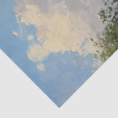 Vintage Kirche Wildblumen Kunst, Dichtung und Musi Seidenpapier (Ausschnitt)