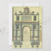 Vintage Kirchentür Eintritt Renaissance Architektu (Vorderseite)