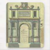 Vintage Kirchentür Eintritt Renaissance Architektu Mousepad (Vorne)