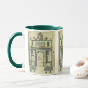 Vintage Kirchentür Eintritt Renaissance-Architektu Tasse