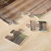 Vintage Kirchtüren - Vereinigtes Königreich - Puzz Puzzle (Seite)