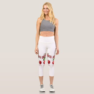 Vintage-Kirsch-Kaffeetasse Retro-Frucht-Tasse Capri Leggings