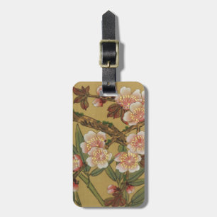 Vintage Kirschblüten Asiatische Japanische Blumen Gepäckanhänger