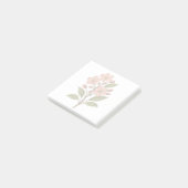 Vintage-Kirschblüten Post-it Klebezettel (angewinkelt)