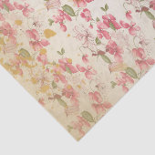 Vintage Kirschblüten Seidenpapier (Ausschnitt)