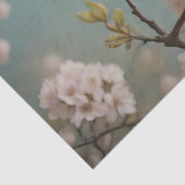 Vintage Kirschblüten Seidenpapier (Detail)