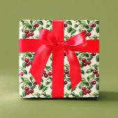 Vintage Kirschen Geschenkpapier