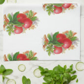 Vintage Kirschen Geschirrtuch (Gefaltet)